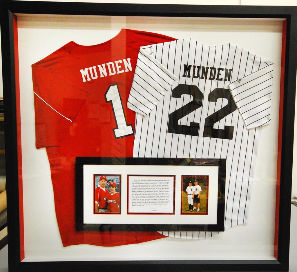 Sports Autographed Jersey Framing Pro Style (7-10 day turnaround)