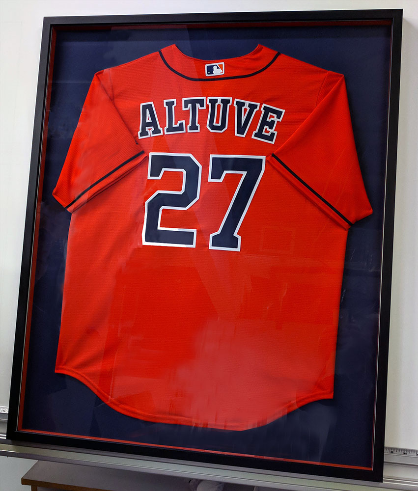 Sports & Jersey Framing  Fastframe Houston Picture Framing