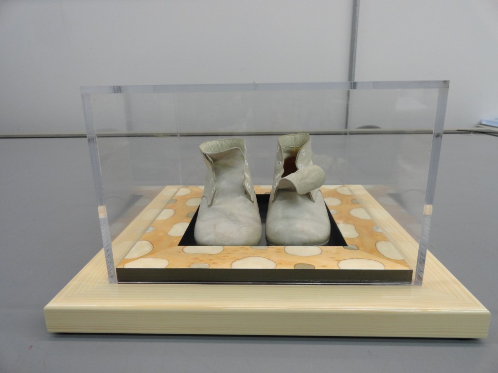 Eclectic Frame for Baby Shoes Fastframe Houston Picture Framing