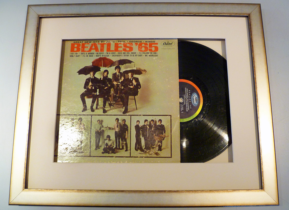Framing Record Albums Fastframe Houston Picture Framing