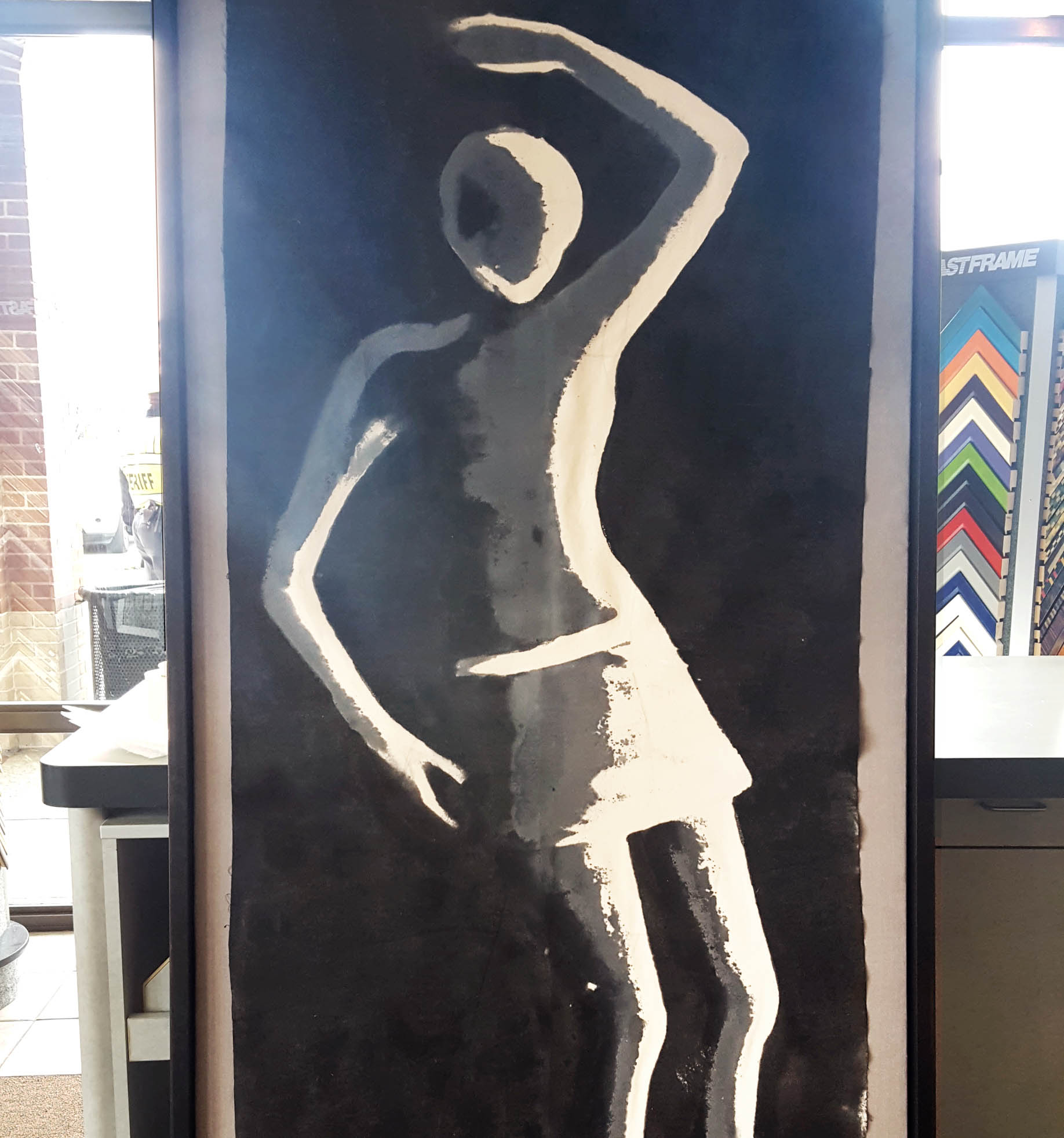 We Frame Large Art Fastframe Houston Picture Framing